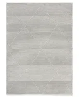 Town & Country Living Luxe Tretta High-Low 7'10" x 10'2" Area Rug