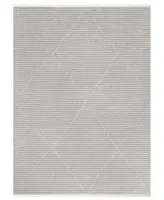 Town & Country Living Luxe Tretta High-Low 6'6" x 9'6" Area Rug