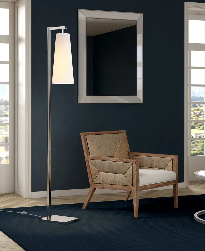 Moser 71" Tall Floor Lamp with Linen Shade