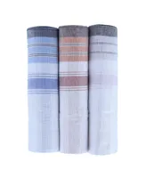 Trafalgar Checked Cotton Handkerchiefs (3 Pack)