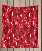 Eddie Bauer Ultra Soft Plush Sherpa Reversible Throw , 60" X 50"