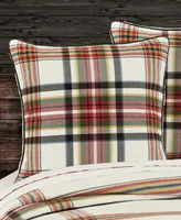 J Queen New York Christopher Plaid Sham, European