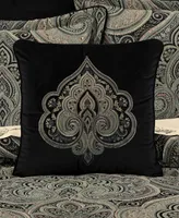 J Queen New York Vincenzo Square Decorative Pillow, 18"