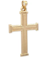 Cross Pendant in 14k Yellow Gold