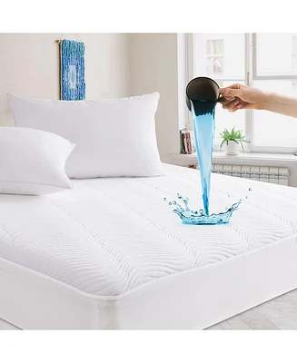 MarCielo 100% Waterproof Knit Mattress Protector