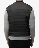 X-Ray Men's Lightly Padded Hybrid Sweater Jacket