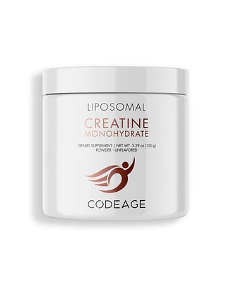 Codeage Liposomal Creatine Powder Supplement, Pure Creatine Monohydrate 5000mg, Pre Workout & Post Workouts