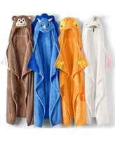 Lands' End Kids Hooded Fleece Critter Blanket