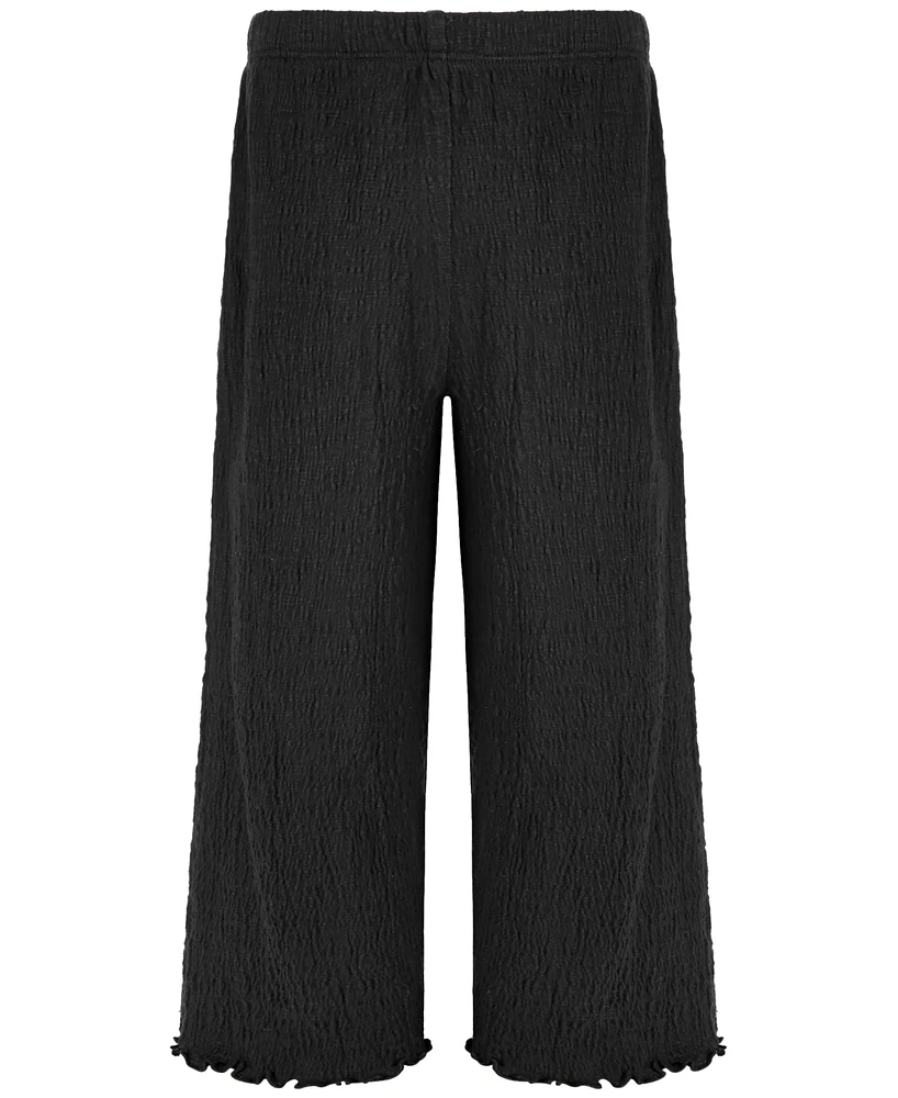 Epic Threads Little Girls Textured Wide Leg Pants, Created for Macy's