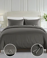 California Design Den Luxury Duvet Cover Only - 400 Thread Count 100% Cotton Sateen Comforter Cover