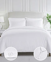 Luxury Duvet Cover Only - 400 Thread Count 100% Cotton Sateen Comforter Cover