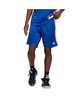 Men's adidas Royal Kansas Jayhawks Swingman Aeroready Basketball Shorts