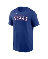 Men's Nike Jonah Heim Royal Texas Rangers Player Name and Number T-shirt
