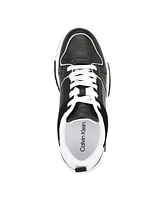 Calvin Klein Women's Stellha Lace-Up Round Toe Casual Sneakers