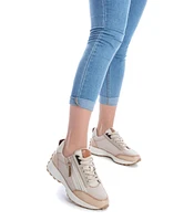 Women's Casual Leather Sneakers Carmela Collection By Xti