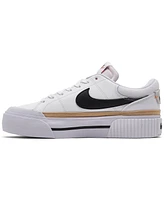 Nike Women's Court Legacy Lift Platform Casual Sneakers from Finish Line