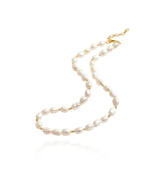 Mera Baroque Freshwater Pearl Beaded Necklace