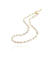 Mera Baroque Freshwater Pearl Beaded Necklace