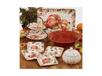 Certified International Harvest Splash Rectangular Platter