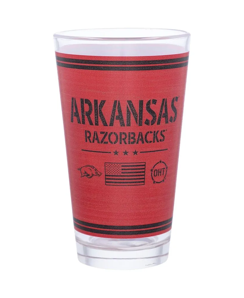 Arkansas Razorbacks 16 Oz Oht Military-Inspired Appreciation Pint Glass