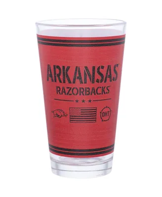Arkansas Razorbacks 16 Oz Oht Military-Inspired Appreciation Pint Glass