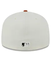 Men's New Era Cream, Orange Chicago White Sox 59FIFTY Fitted Hat