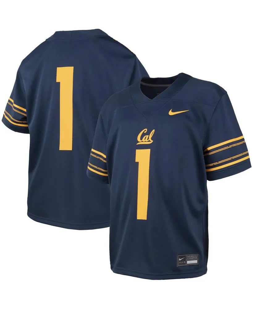 Big Boys Nike #1 Navy Cal Bears Untouchable Replica Game Jersey