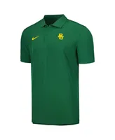 Men's Nike Green Baylor Bears Sideline Polo Shirt