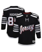 Big Boys Jack Hughes Black New Jersey Devils Alternate Premier Player