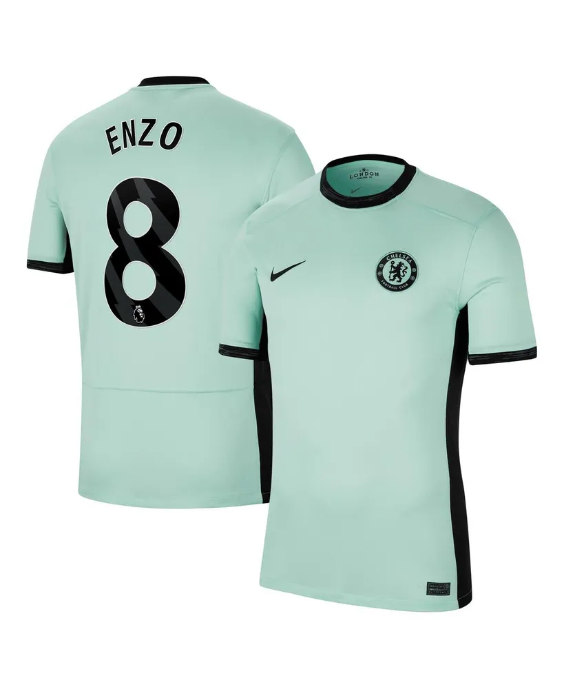 Men's Nike Enzo Fernandez Mint Chelsea 2023/24 Third Stadium Replica Player Jersey