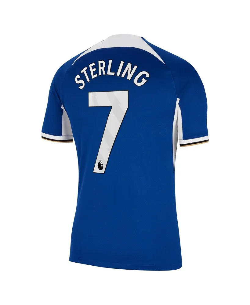 Men's Nike Raheem Sterling Blue Chelsea 2023/24 Home Stadium Replica Jersey