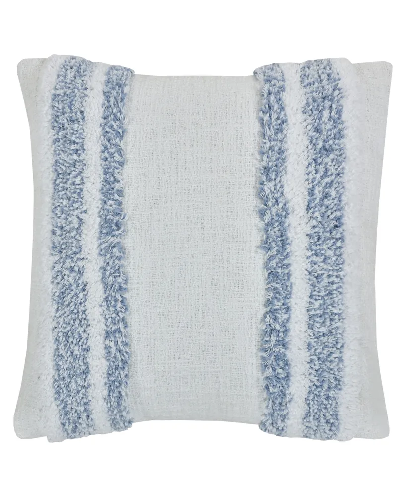 White Sand Beachwood Decorative Pillow