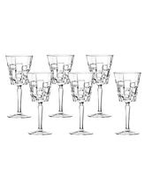 Lorren Home Trends Etna Set of 6 White Wine Goblets