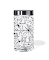 American Atelier Spider Web Glass Jar, 60 oz