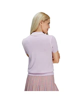 Bellemere New York Women's Bellemere Silk Cashmere Polo-Shirt