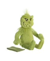 Aurora Small Shoulderkin Grinch Dr. Seuss Whimsical Plush Toy Green 7"