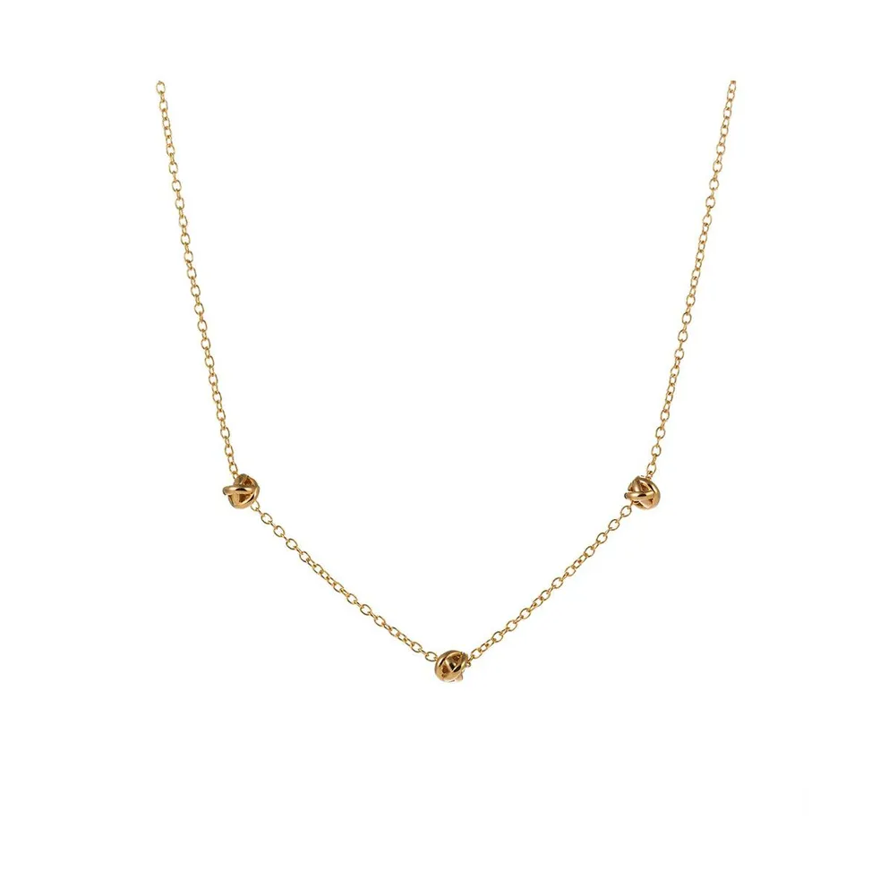Custom Giant 14K White Gold Unbreakable Bond Love Knot Necklace for women,  Sister, Wife - Walmart.com