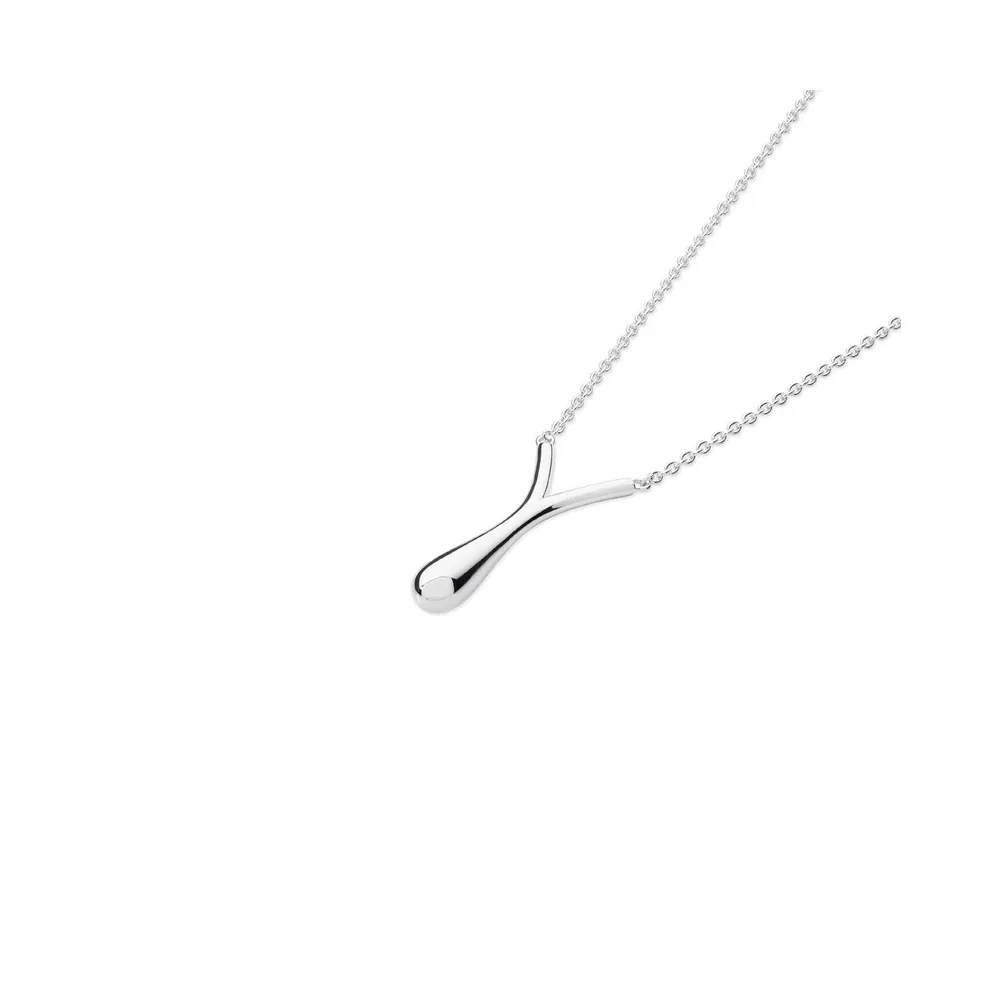 V Drop Pendant Necklace