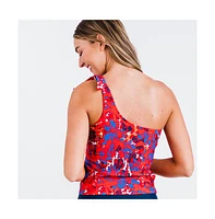 Calypsa Women's Layla Crop Swim Top