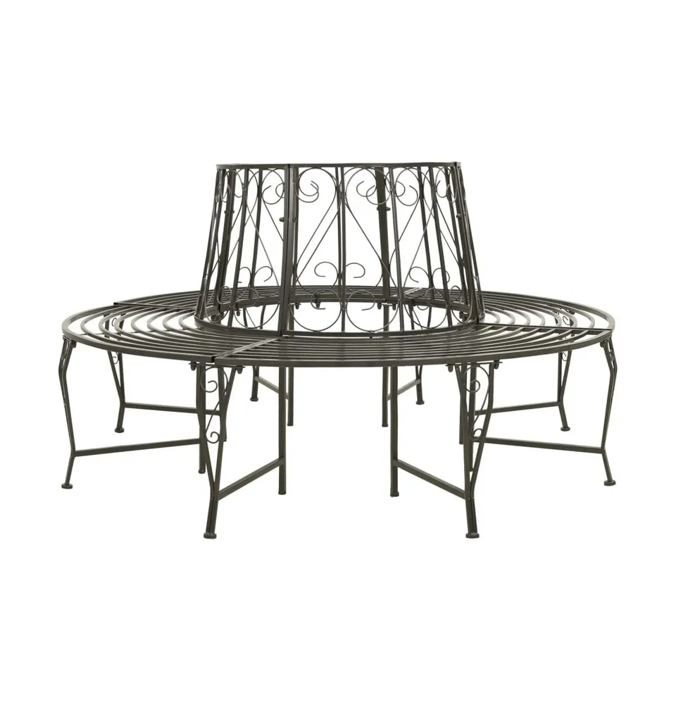 Patio Tree Bench 63" Steel