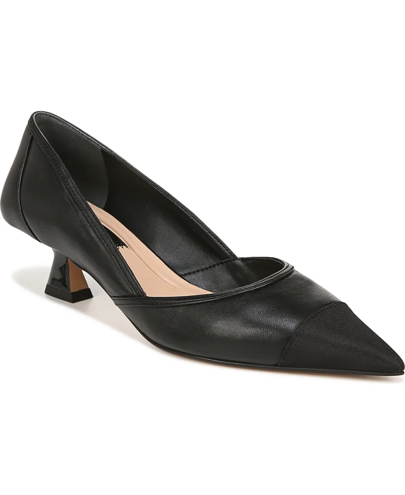 Franco Sarto Darcy Pointed Toe Kitten Heel Pumps