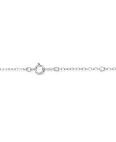 Diamond Open Cross 18" Pendant Necklace (1/4 ct. t.w.) in 10k White Gold