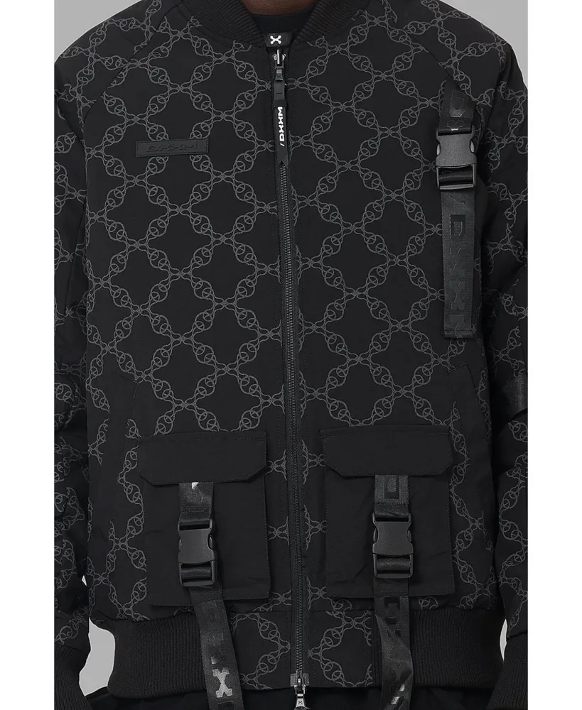 Dxxmlife Men's L-4 A Chain Gang Bomber Jacket
