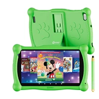 Contixo 7" Android Kids Tablet 32GB, Includes 50+ Disney Storybooks & Stickers, Protective Case with Kickstand Stylus, (2024 Model)