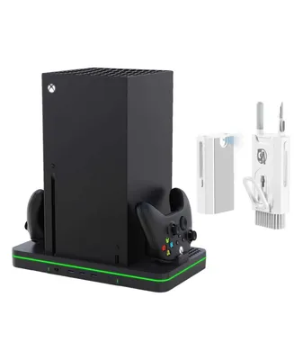 Vertical Charging Stand with Cooling Fan Compatible with Xbox Series X/S With Bolt Axtion Bundle