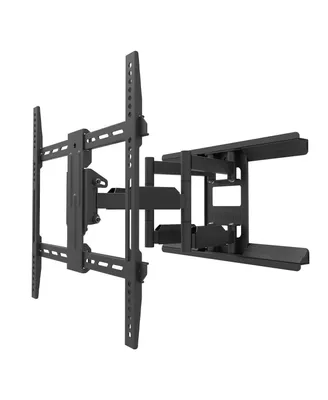 Kanto LX600SW Full-Motion Metal Stud Mount with Snaptoggle Heavy-Duty Toggle Bolts for 34" - 65" TVs