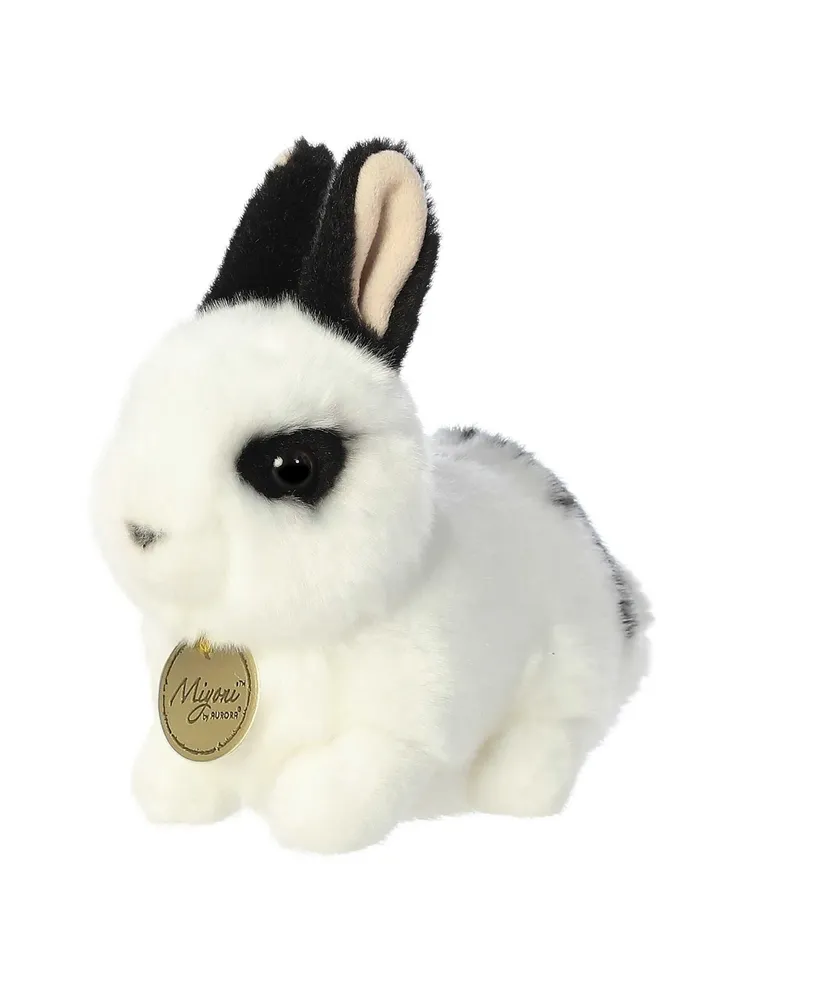 Aurora Small Rex Rabbit Miyoni Adorable Plush Toy White 8