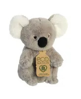 Aurora Small Koala Eco Nation Eco-Friendly Plush Toy Gray 8"