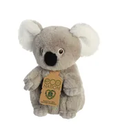 Aurora Small Koala Eco Nation Eco-Friendly Plush Toy Gray 8"