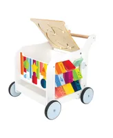 Small Foot Wooden Elephant Baby Walker and Toy Activity Center